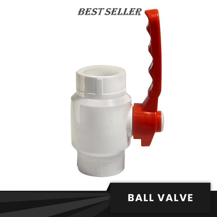 *ORI* BALL VALVE PVC / STOP KRAN PVC / BALL VALVE 1 INCH / STOP KRAN 1