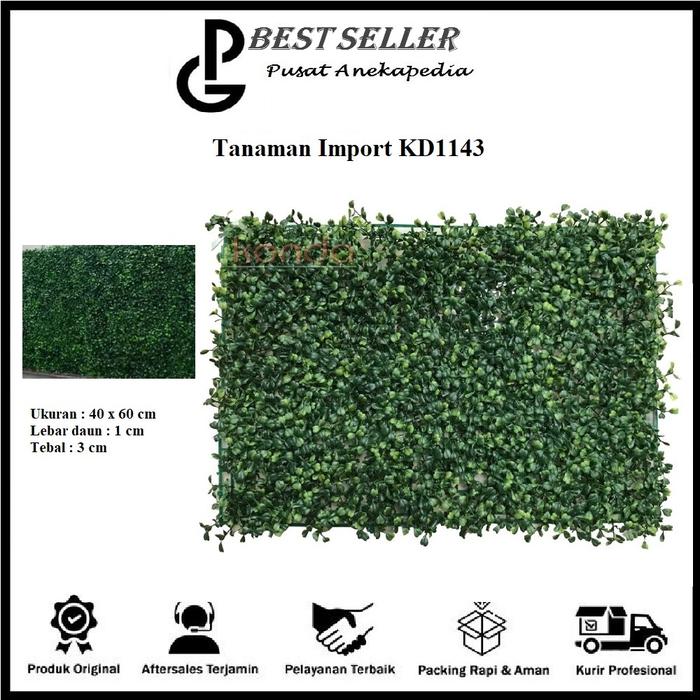 *ORI* Tanaman Hias Rumput Sintetis - Tanaman Dinding- Tanaman- Import