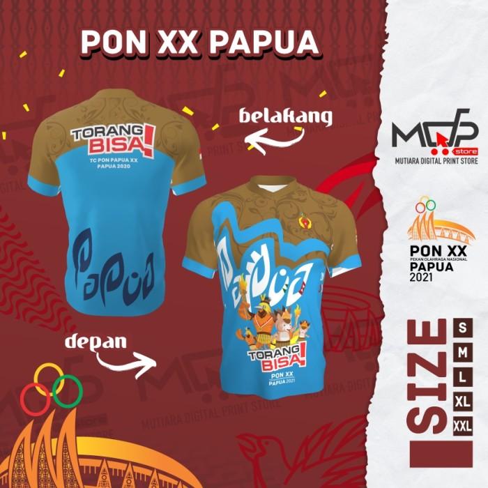 BAJU JERSEY ANAK PON XX PAPUA 2021 G FULLPRINT DRYFIT MDPRINTSTORE