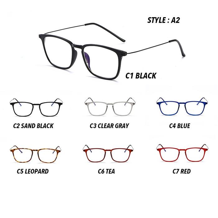 Kacamata Minus Chrome Hearts Korean Kacamata Anti Radiasi Optical