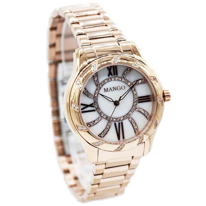 MANGO ORIGINAL MA6702L81R 6702L 6702 JAM TANGAN WANITA JAM WANITA LA