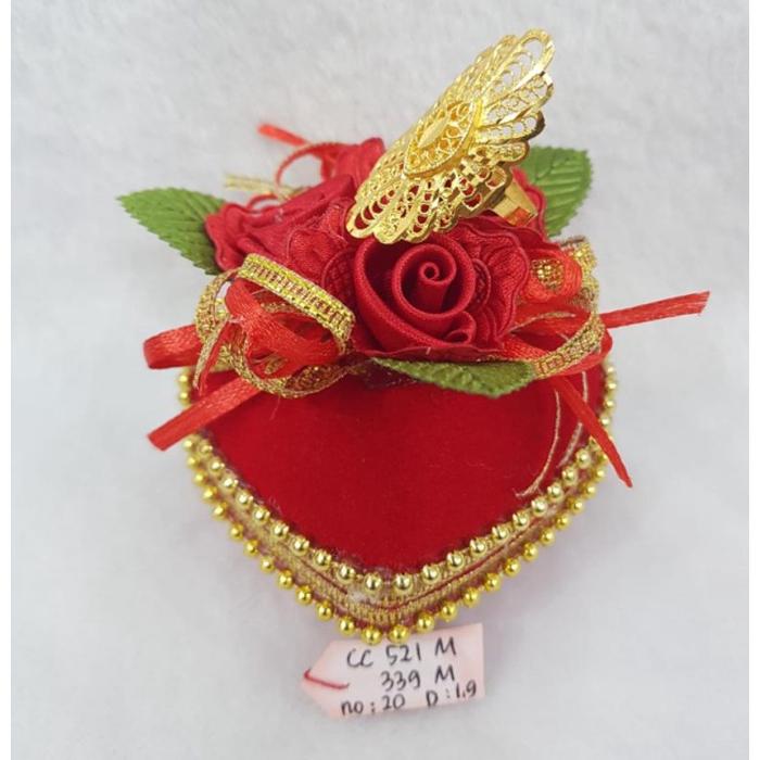 II CC521M339M cincin emas asli model dubai Mekkah arab india kadar