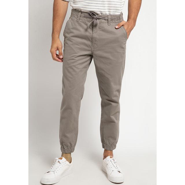 Watchout! Drawstring Pants Pria 01 Khaki