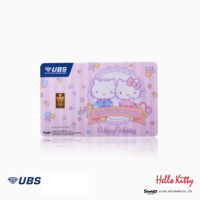 LOGAM MULIA UBS SANRIO HELLO KITTY WEDDING EDITION 0.5 GR