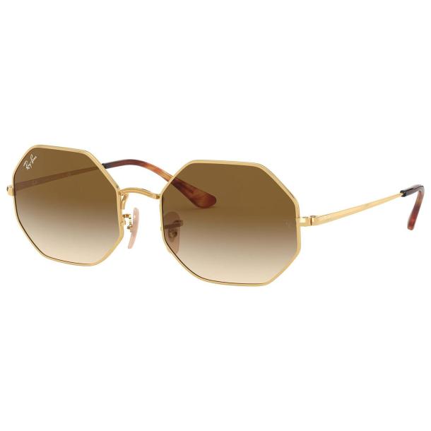 Ray-Ban Kacamata Hitam Sunglass Rayban OCTAGON RB 1972 914751 54 Gold
