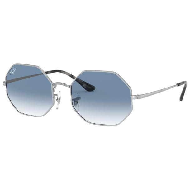 Ray-Ban Kacamata Sunglass Rayban OCTAGON RB 1972 91493F 54 Silver