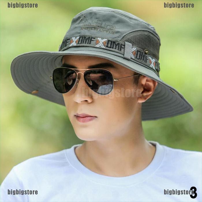 Topi Fisherman Pria untuk Musim Panas / Pancing / Outdoor /