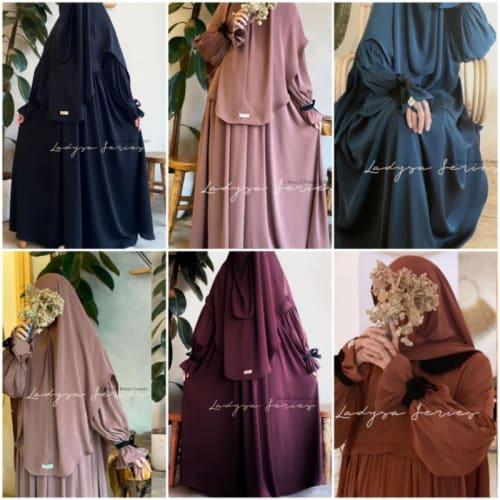 LADYSA SERIES BY SOFNI Gamis Set Khimar Syari Bysofni Discount