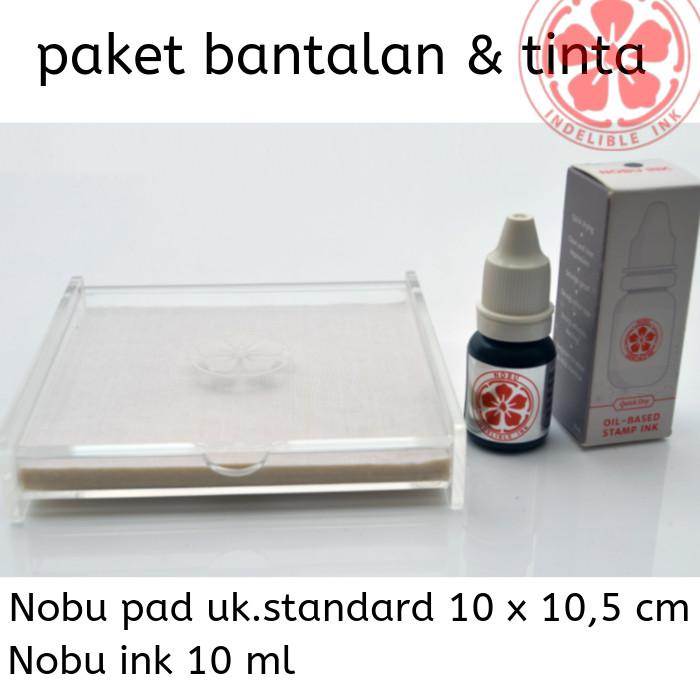 Bantalan Stempel - Lambat Kering - Tinta Stempel Permanen - Nobu Pad -