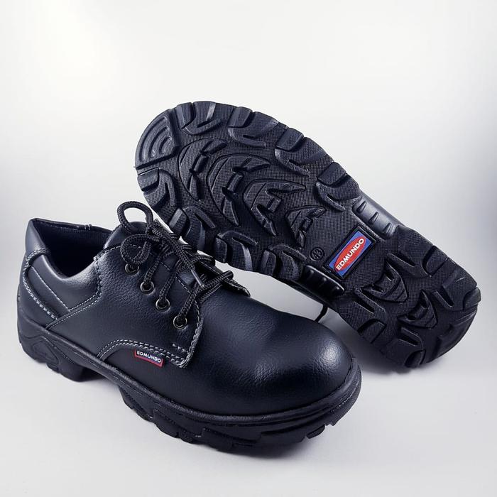 Sepatu Safety pria Edmundo Sepatu Safety tali Berkualitas Harga