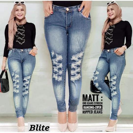 FH zigzag Vera jeans ripped