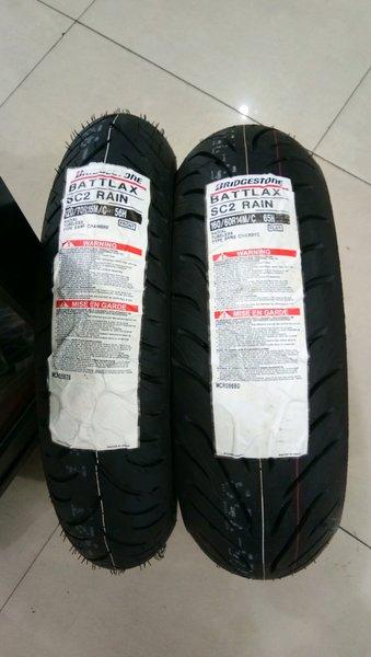 BAN BATTLAX SC2 RAIN UNTUK XMAX 250 DAN FORZA 250