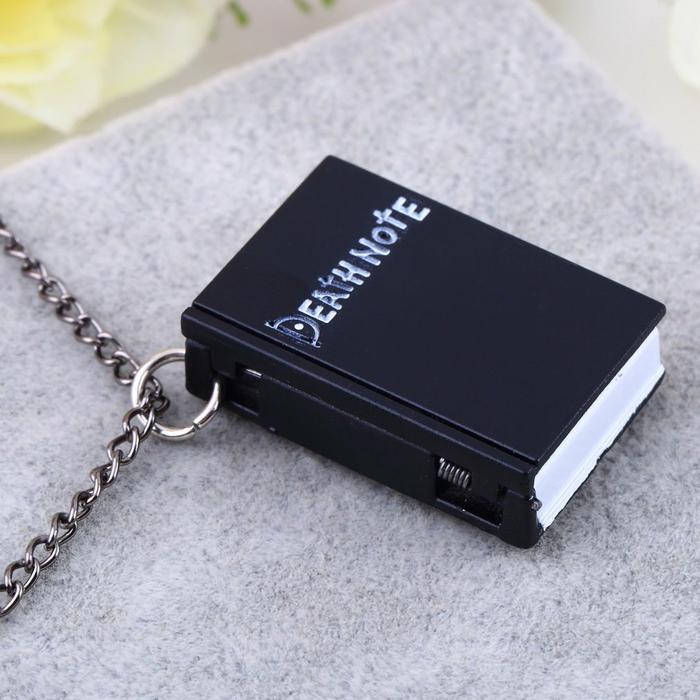 Jam Saku / Kalung Vintage Unik Model Buku Death Note