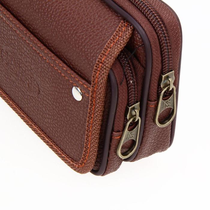 Dompet Kulit PU Pria Untuk Tempat Kredit / Handphone