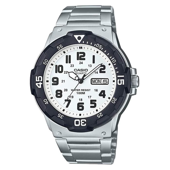 CASIO MRW-200HD-7BVDF - Jam Tangan Pria - Stainless Steel - MRW200H