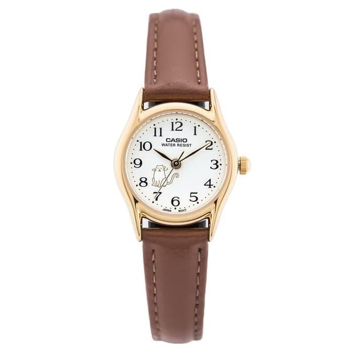 CASIO LTP-1094Q-7B7RDF - Jam Tangan Wanita - Coklat - LTP1094Q