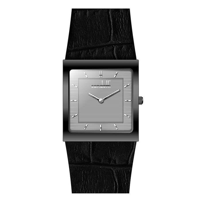 Condotti CN2109-GN08-L03 PIAZZA FRATELLO - Jam Tangan Pria -Kulit Grey