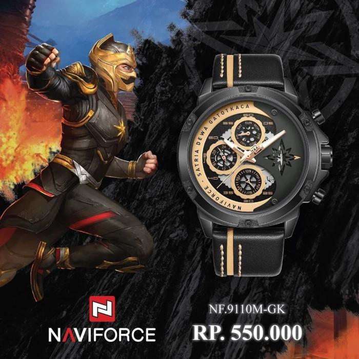 Jam Tangan Pria NAVIFORCE x GATOTKACA NF-9110M-GK