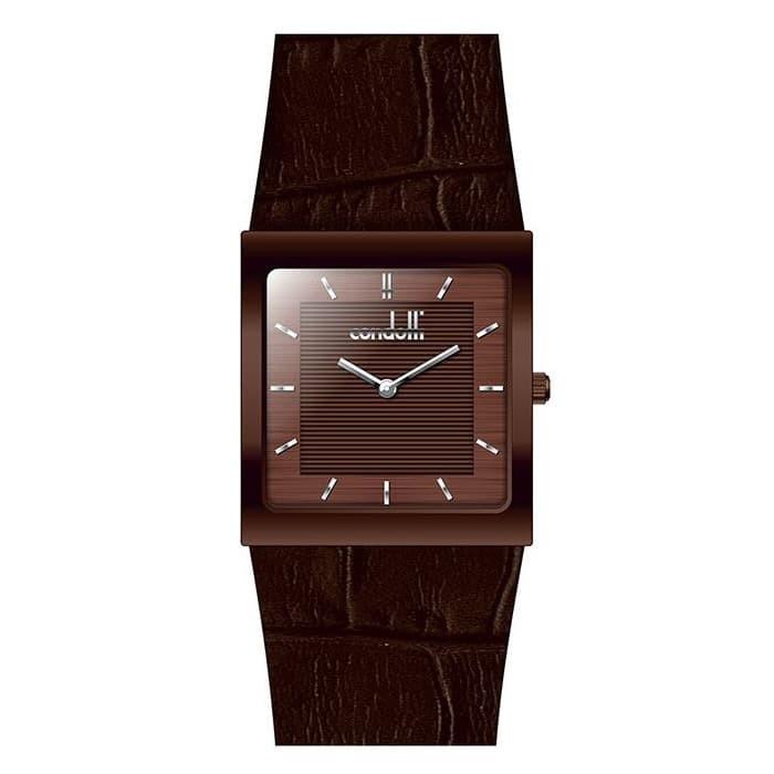 Condotti CN2109-BR05-L05 PIAZZA FRATELLO -Jam Tangan Pria Kulit Coklat