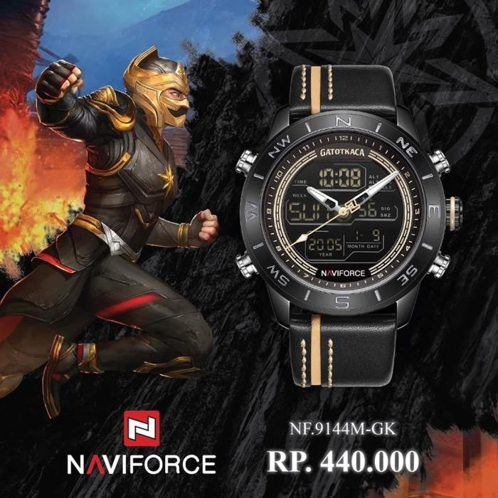Jam Tangan Pria NAVIFORCE x GATOTKACA NF-9144M-GK