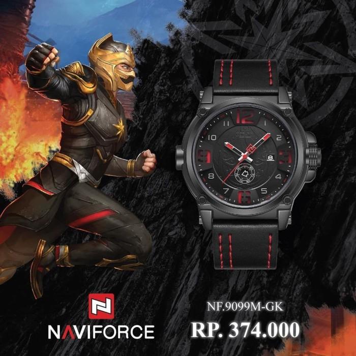 Jam Tangan Pria NAVIFORCE x GATOTKACA NF-9099M-GK
