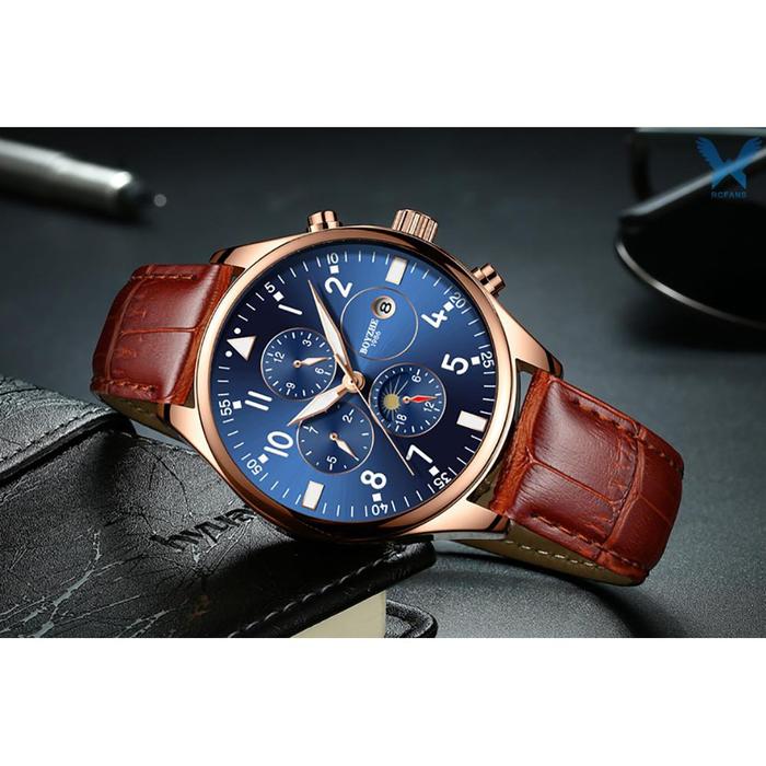 Rc boyzhe wl002-p Jam Tangan Bisnis Mekanik Otomatis Luminous Anti