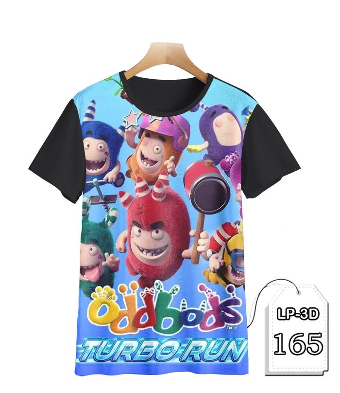 Kaos Oddbods Baju Anak Kartun TV Animasi Trendy #LP3D-165