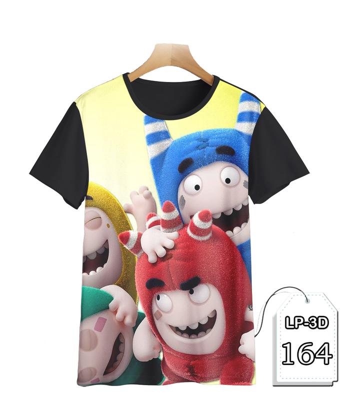 Kaos Oddbods Baju Anak Kartun TV Animasi Trendy #LP3D-164