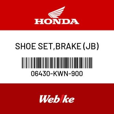 SHOE SET, BRAKE (JB) 06430-KWN-900 ADV150 Suku Cadang Asli Honda