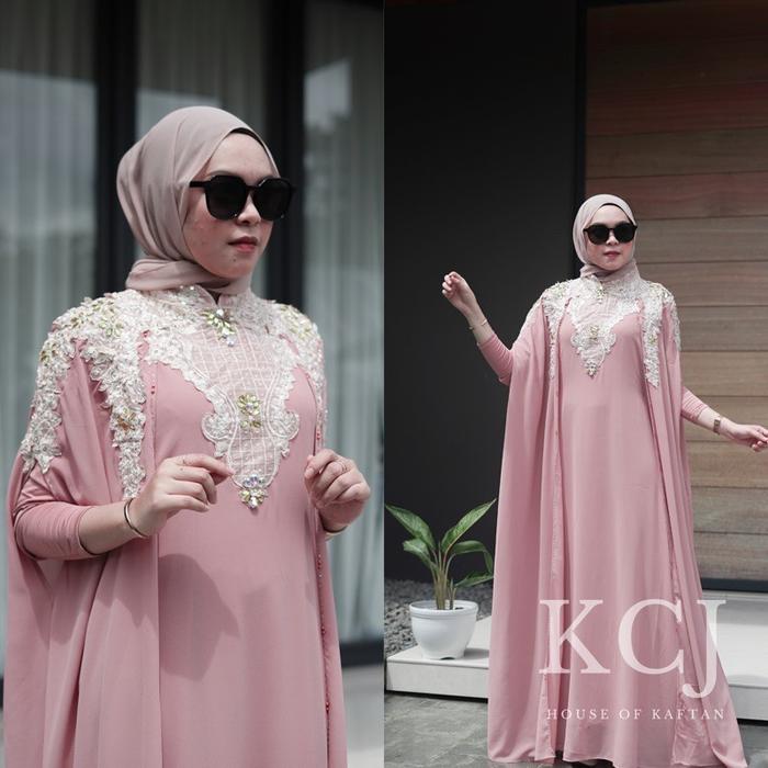 KAHFI REAL PICT KAFTAN AURELLIE PREMIUM KAFTAN CANTIK 2021 KAFTAN MEWA