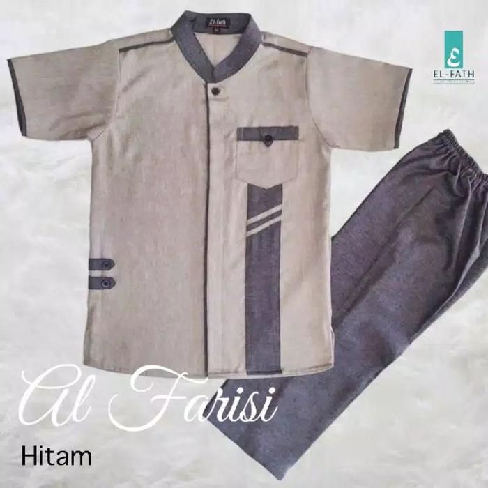 KAHFI setelan baju koko anak terkini AL-FARISI SERIES