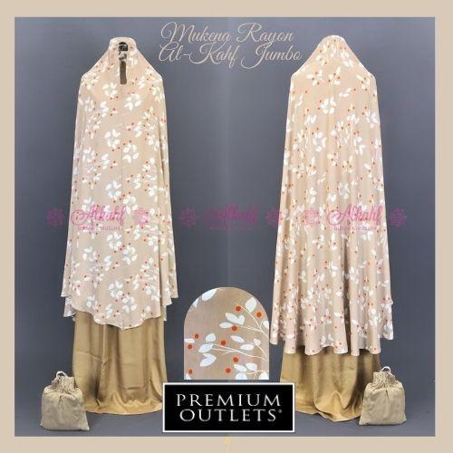 KAHFI Mukena Rayon Al Kahf Mukena Bali Premium Jumbo ORIGINAL