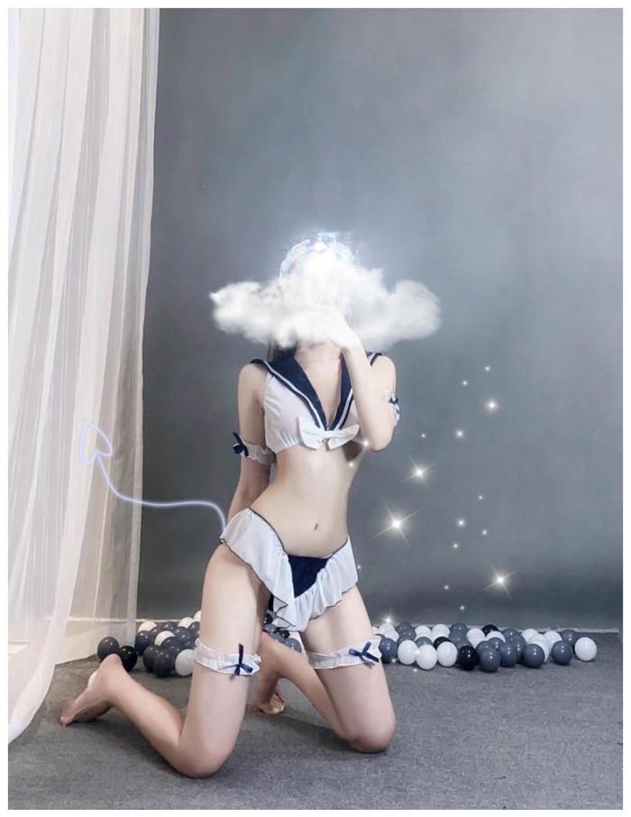 Li-102 Sailor Set Sailormoon Sailor Moon Lingerie Baju Tidur Cosplay -