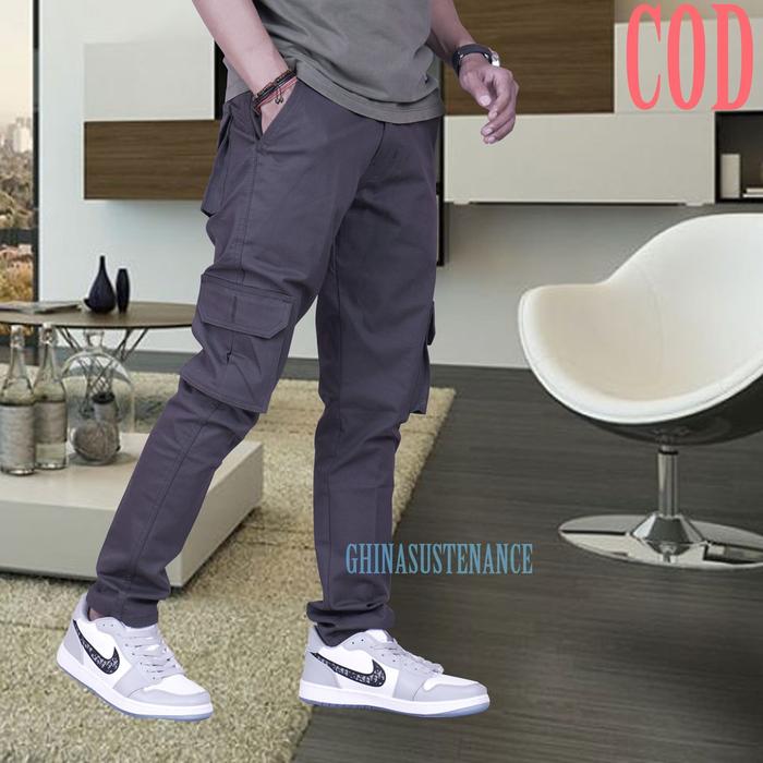 CELANA JOGER CARGO Premium Original I M Rules Cargo joger cowo