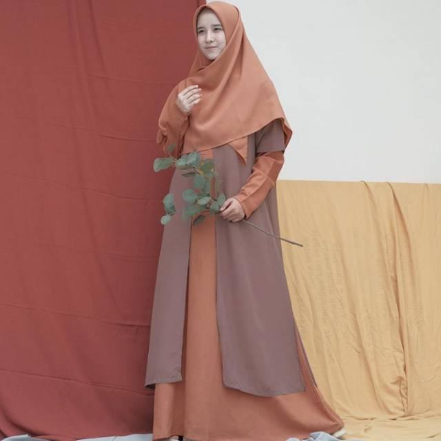 KAHFI Outer Arm. Mix & Match Gamis Basic. By Hijab Alila