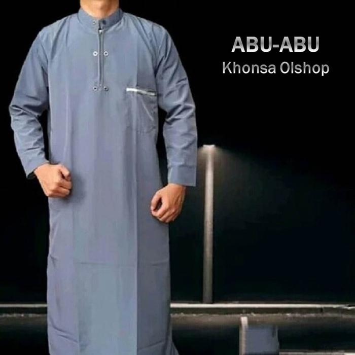 KAHFI Jubah Gamis Pria Dewasa Al-Harbi