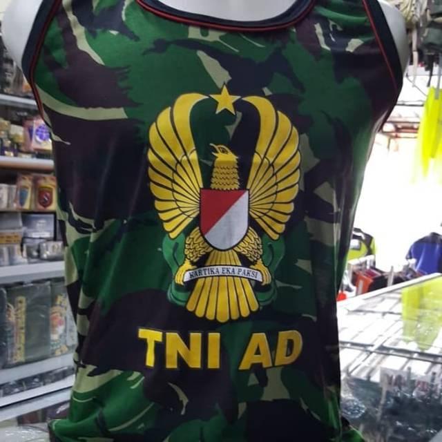 singlet Singlet TNI AD loreng Singlet TNI AD SInglet dewasa Loreng TNI