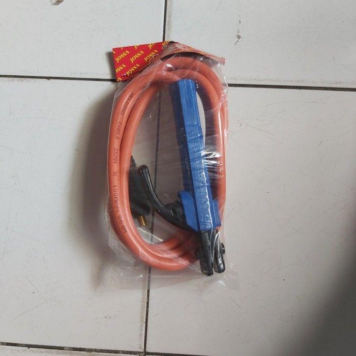 tang las set + kabel 13meter tembaga/ stang las + kabel tembaga