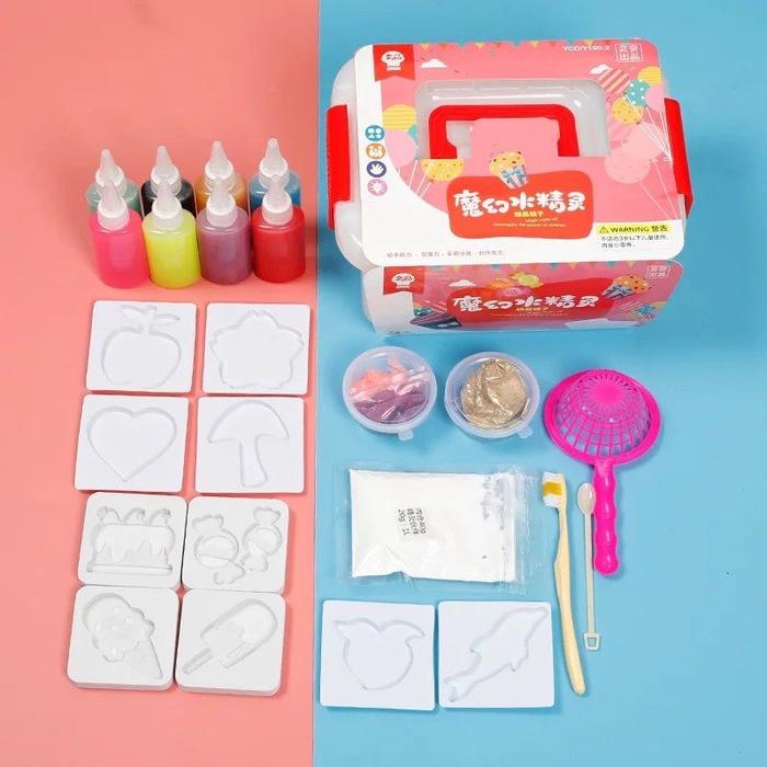DIY Magic Water Jelly Prakary Anak - Fruit
