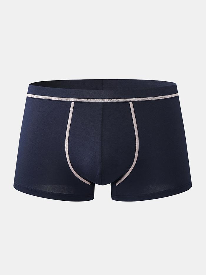 ANH Mens Seamless Underwear U Convex Pouch Cotton