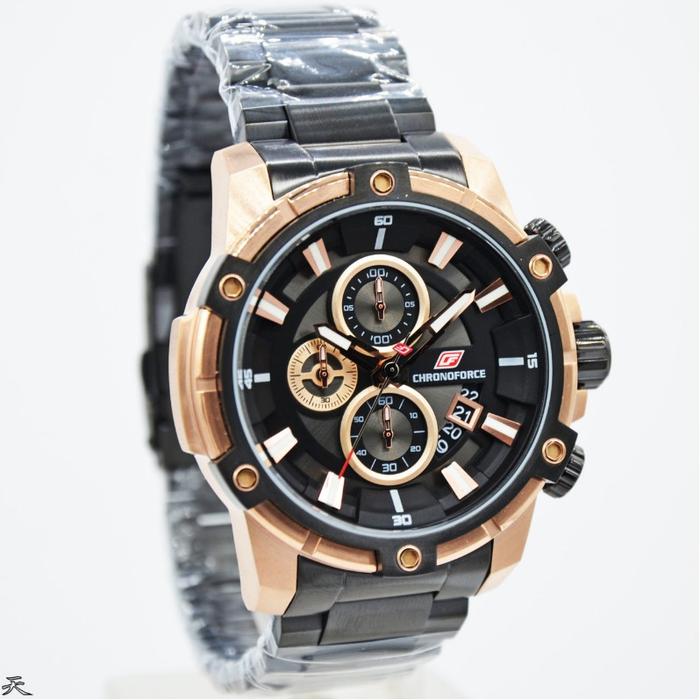 Chronoforce 5320MBR Black Original & Garansi