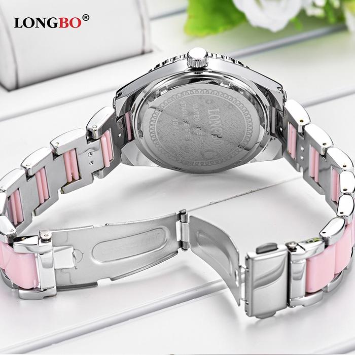 LONGBO 3 Mata Simple Cassual Women Watch Waterproof Jam Tangan