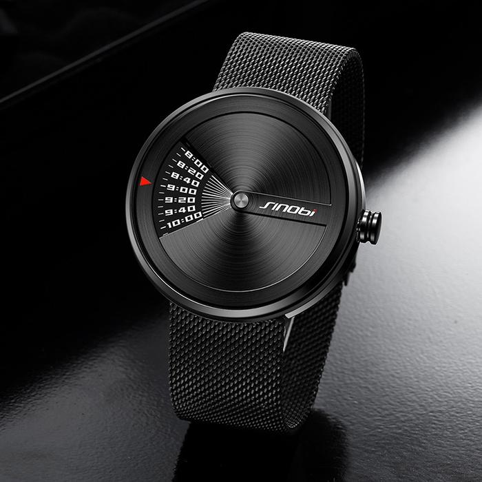 SINOBI Jam Tangan Pria 9784 Quartz Watch Anti Air