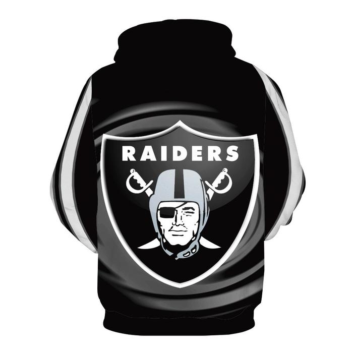 One Oakland Raider Sweater Kaos Hoodie Pria Lengan Panjang Motif