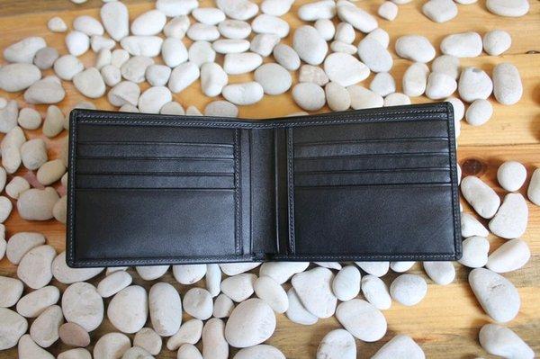 IDH DOMPET KULIT PRIA DOMPET FOSSIL HITAM PEKAT I02