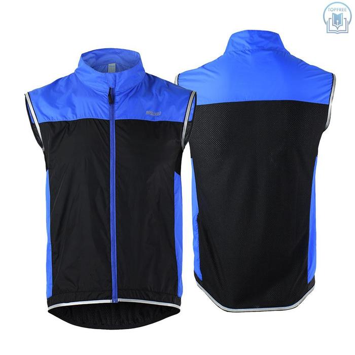 Topfree  ARSUXEO Jaket Rompi Pria Ultra Tipis Ringan untuk