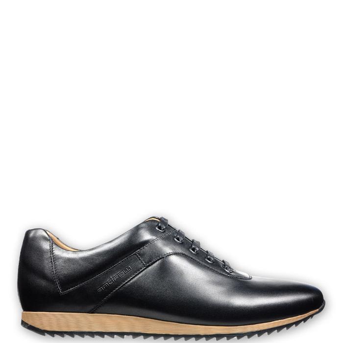 Sepatu Sneakers Pria Andrew Barnes Black (B7008-1)