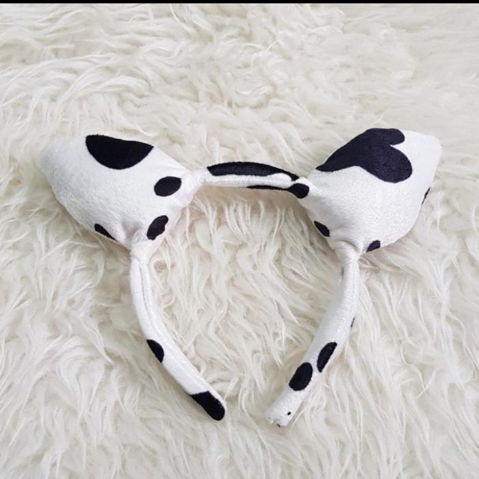 Bando Karakter Sapi Bandana Kostum Hewan Binatang Cow Moo Cimory Anak