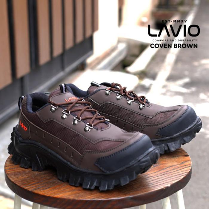 Sepatu Safety Ujung Besi Boots Pendek Boots Klasik Safety Sport Lavio