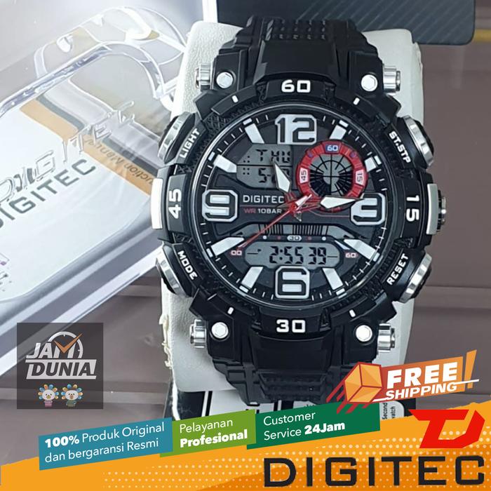 JAM TANGAN DIGITEC ORIGINAL DA-2030T PT DA 2030 DIGITEC 2030 PRIA